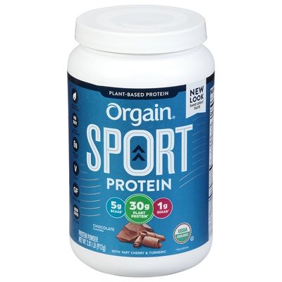 Orgain Choc Sport Protein Powder 2.01 Lb [UNFI #14420]