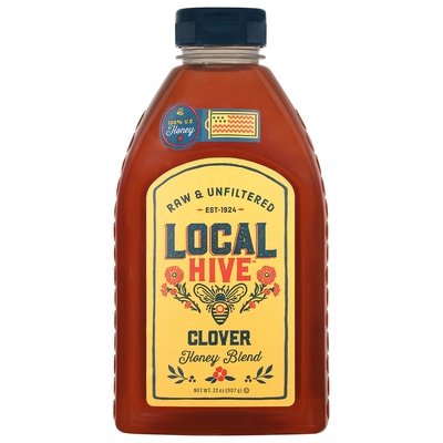 Local Hive Honey Clover 6/32 Oz [UNFI #19964]