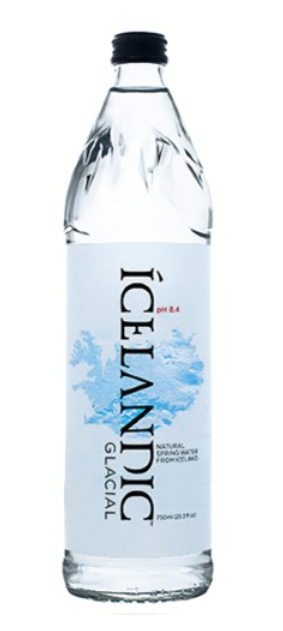 Icelandic Glacial Natural Spring Still Glass 12/25.3 OZ [UNFI #16275]
