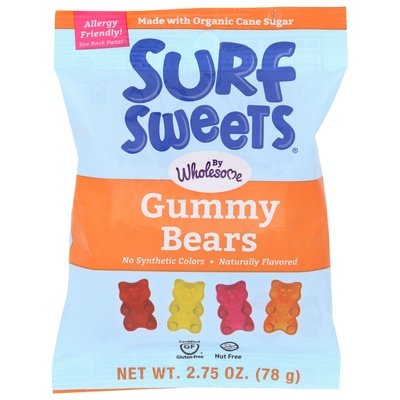 OG3 Surf Sweets Gummy Bears 12/2.75 OZ [UNFI #36983]