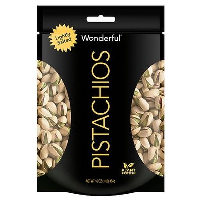 Wonderful Pistachios Roasted Light Salt 12/16 OZ [UNFI #11909]